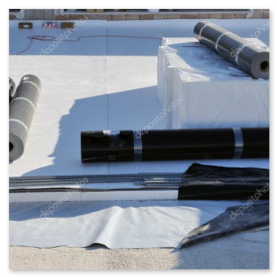 Impermeabilizzazione tetto piano con membrana