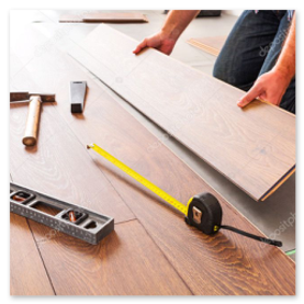 Posa parquet su ambiente residenziale