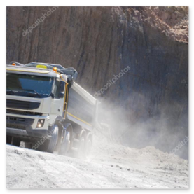 Autocarro per trasporto materiali di cantiere