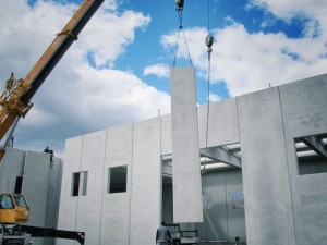 Struttura metallica di capannone industriale